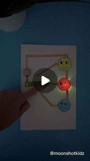 Electric Circuit Project, Circuits Science, Copper Tape, Card Easy, Electric Circuit, Circuit Projects, Instagram Diy, Diy Electronics, Science Projects