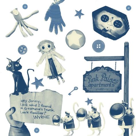 Coraline pack - - Redbubble - - #Coraline #othermother #jones #Wybie #stop motion #halloween #cat #button #Coraline film, #spooky #merch #blue #art #design #poster #print #magic #otherfather #coralinedoll #doll #buttoneyes #note #stars #plush Coraline Button Eyes, Coraline Film, Coraline Movie, Photobook Design, Art Design Poster, Coraline Doll, Coraline Jones, Pink Palace, Custom Ipad