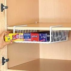 Organizar Closet, Diy Rangement, Real Estat, Ideas Para Organizar, Diy Casa, Organizing Ideas, Space Savers, Diy Hacks, Design Case