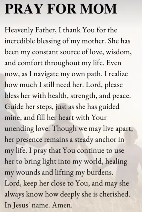 Prayer For My Mother's Health, Prayer For My Mom Strength, Pray For My Mom Health, Prayers For Mothers, Prayer For Mom, Prayer For My Mom, Prayer For My Marriage, Prayer For My Family, Surrender To God