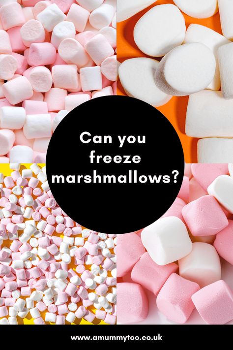 Can You Freeze Marshmallows? Marshmallow Sore Throat, Freeze Dried Yogurt Melts, Freeze Dried Marshmallows, Making Marshmallows, Rice Krispie Cakes, Heart Cake Pops, How To Make Marshmallows, Chocolate Covered Marshmallows, Gooey Cookies