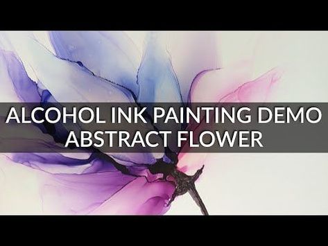 Alcohol Ink For Beginners, Alcohol Ink Tutorials For Beginners, Alcohol Ink Art Tutorial For Beginners, How To Do Alcohol Ink Art, Alcohol Ink Tutorials Youtube, Alcohol Ink Art Tutorial Videos, Alcohol Ink Flowers Tutorial, Alcohol Ink Painting Tutorial, Alcohol Painting Ideas