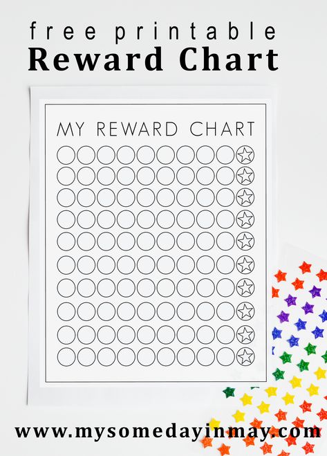 Free printable reward chart for postive reinforcement parenting! Diy Sticker Reward Chart, Blank Behavior Chart Free Printable, Sticker Chart Ideas, Preschool Reward System Ideas, Sticker Behavior Chart Classroom Free Printable, Reward Chart For Good Behavior, Kindergarten Reward Chart, Sticker Incentive Chart Free Printable, Reading Chart Reward