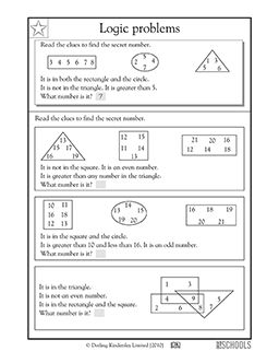 Logic Math, Math Logic Puzzles, Mental Maths Worksheets, Logic Problems, Math Enrichment, 4th Grade Math Worksheets, Math Challenge, Teaching Ela, Learning Time