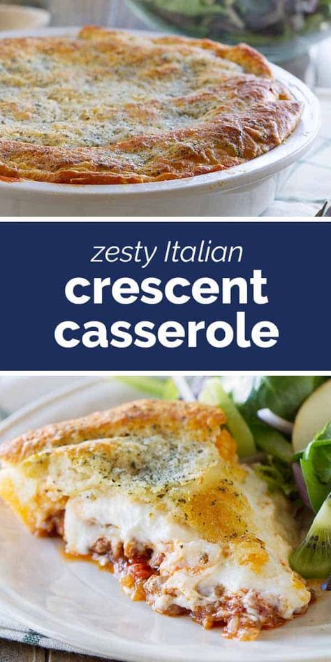 Crescent Casserole, Crescent Roll Recipes Dinner, Crescent Roll Casserole, Recipes Using Crescent Rolls, Crescent Roll Crust, Crescent Recipes, Crescent Roll Recipes, Ground Beef Casserole, Recipe Dinner