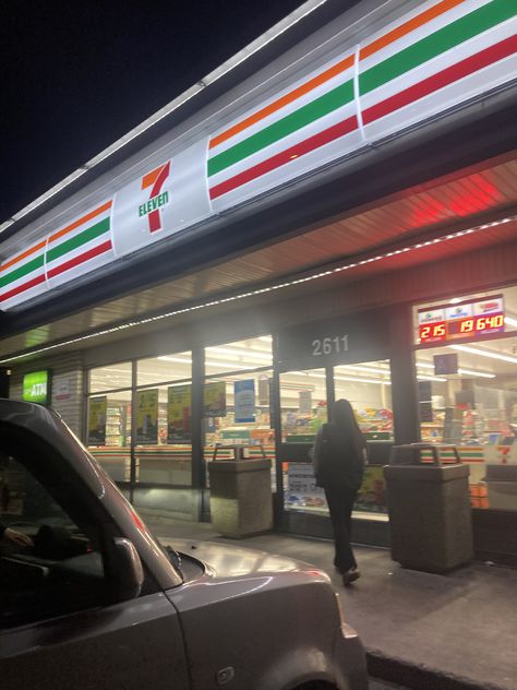 7 Eleven Aesthetic Night, Seven Eleven Aesthetic Night, 7/11 Night, Seven Eleven Aesthetic, 7 Eleven Aesthetic, Jd Core, Universe Aesthetic, Songs Aesthetic, Seven Eleven