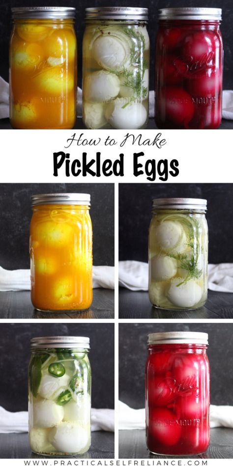 Canning Eggs, Eggs And Onions, Eggs Pickled, Preserving Eggs, Pickled Eggs Recipe, Pickled Vegetables Recipe, Home Canning Recipes, Canning Food Preservation, Pickled Eggs