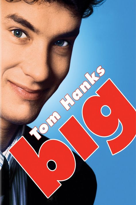 Big  Tom Hanks Big 1988, Tom Hanks Movies, Bon Film, Movies Worth Watching, I Love Cinema, See Movie, Kids' Movies, 80s Movies, About Time Movie