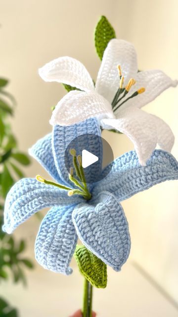 Lilies Crochet, Crochet Lily, Diy Crochet Patterns, Beaded Crafts, Lily Flower, Diy Crochet, Crochet Flowers, Flowers Bouquet, Gifts For Him