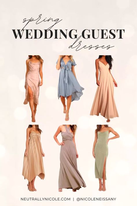 Affordable Wedding Guest Dress, Spring Wedding Guest Outfit, Formal Inspiration, Spring Wedding Guest Attire, Wedding Guest Dress Ideas, Wedding Guest Outfit Ideas, Wedding Guest Outfit Spring, Affordable Boho, Beach Wedding Guests