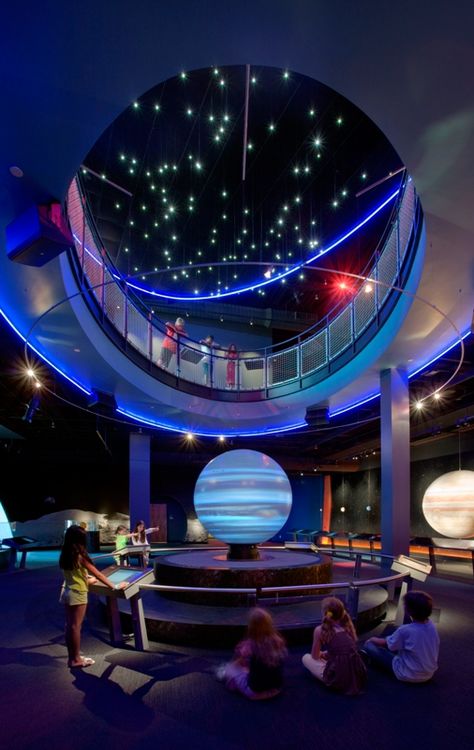 Magic Planet Exhibit at the Adventure Science Center on Behance Planetarium Architecture, San Myshuno, مركز ثقافي, Space Museum, Childrens Museum, Appalachian Mountains, Science Museum, Science Center, Space Science