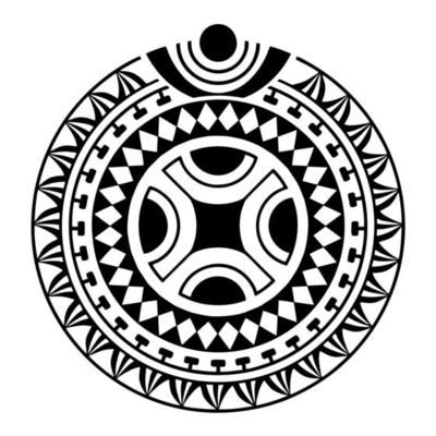 Polynesian Circle Vector Art, Icons, and Graphics for Free Download Batik Logo, Circle Tattoo Design, Tattoo Ornament, Tattoo Circle, Polynesian Tattoo Sleeve, Round Tattoo, Sun Mandala, Polynesian Tattoo Designs, Circle Tattoo