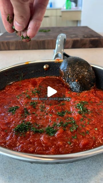 Marco on Instagram: "Marinara Sauce 🥫
I’m sure you have that Italian American friend who loves to boast about their nonna’s legendary marinara sauce. But here’s a fun fact: marinara isn’t exactly Italian—or at least, it’s not what you think! 

If you’re in Naples and order a marinara, you’re getting a pizza with just tomato sauce, olive oil, garlic, and oregano. No mozzarella.

Now, Italy’s packed with countless variations of tomato sauce, and yes, some might be close to what Americans call marinara. The real difference? It’s all about the freshness and quality of ingredients.

All you need for an authentic, homemade marinara sauce are:
- Pure, jarred tomatoes (no preservatives, just salt and tomatoes)
- Oregano
- Parsley
- Olive oil
- Garlic

Use this sauce for pasta or as a dip, but ple Jarred Tomatoes, Marinara Recipes, Sauce For Pasta, Homemade Marinara Sauce, Marinara Recipe, Garlic Uses, Olive Oil Garlic, Marinara Sauce Homemade, Homemade Spaghetti