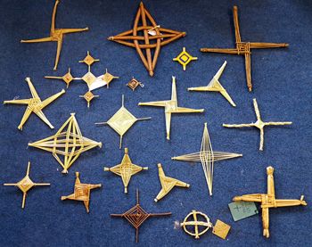 St Brigid Day, Types Of Crosses, Brigid Cross, Saint Brigid, Imbolc Ritual, St Brigid Cross, Brigid's Cross, St Bridget, Celtic Festival