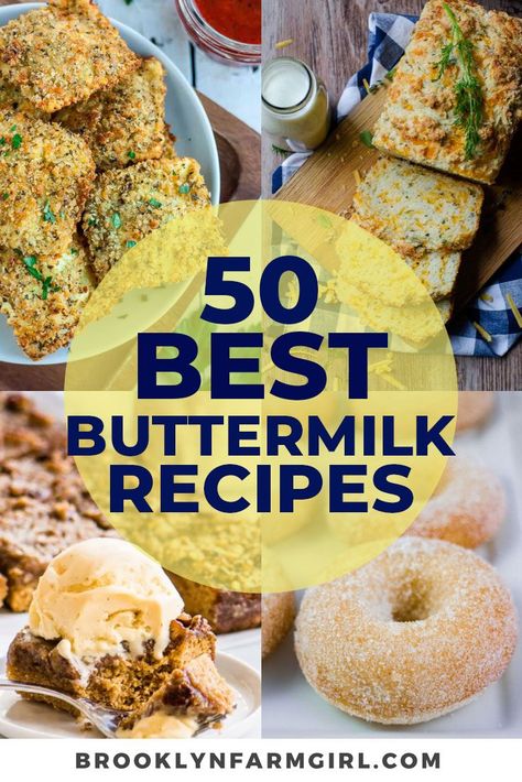 What Can I Do With Buttermilk, Buttermilk Dinner Recipes, Buttermilk Recipes Healthy, Things To Make With Buttermilk, Buttermilk Recipes Baking, Bread Made With Buttermilk, Recipes Using Buttermilk, Leftover Buttermilk, Buttermilk Banana Bread