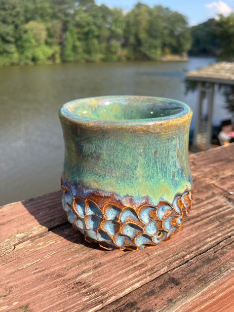 Oatmeal Over Seaweed Glaze, Seaweed Glaze Combinations, Blue Rutile Glaze, Blue Rutile, Stoneware Glazes, Glaze Combos, Pottery Glaze, Pottery Inspo, Amaco Glazes