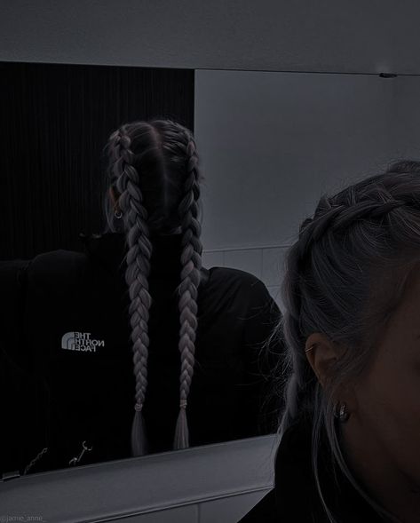 Mafia Hairstyle, Hiar Style, Two Braids, Sports Hairstyles, Hair Stylies, Casual Hairstyles, Hair Tutorial, Hair Inspo, Cute Hairstyles