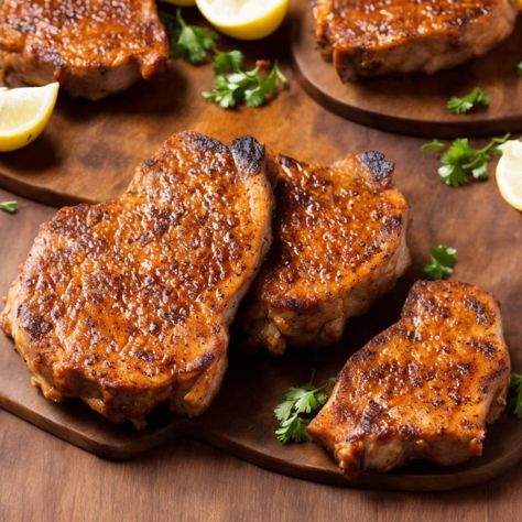 Longhorn Honey Garlic Pork Chops, Steak House Pork Chops, Longhorn Pork Chop Recipe, Copycat Pork Recipes, Longhorn Steakhouse Recipes Copycat, Copycat Texas Roadhouse Pork Chops, Cowboy Pork Chop Recipes, Outback Pork Chops Recipe, Cowboy Pork Chops