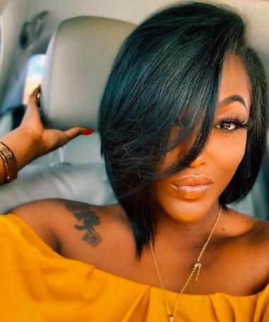 Top 22 Short Bob Hairstyles for Black Women 2024 | Trendy & Chic Cuts Layed Bob, Quick Weave Bobs For Black Women, Very Short Bob Black Women, Sew In Bob Hairstyles, Bob Hairstyles For Black Women, Natural Dark Hair, Hair Elixir, Bob Hairstyles For Thick, Bob Hairstyles With Bangs