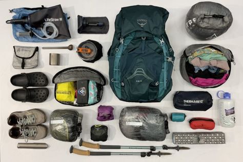 Thru Hike, Backpacking Bag, 35l Backpack, Mountain Gear, Camping Shoes, The Appalachian Trail, Crunchy Granola, Camping Pillows, Freezer Bags