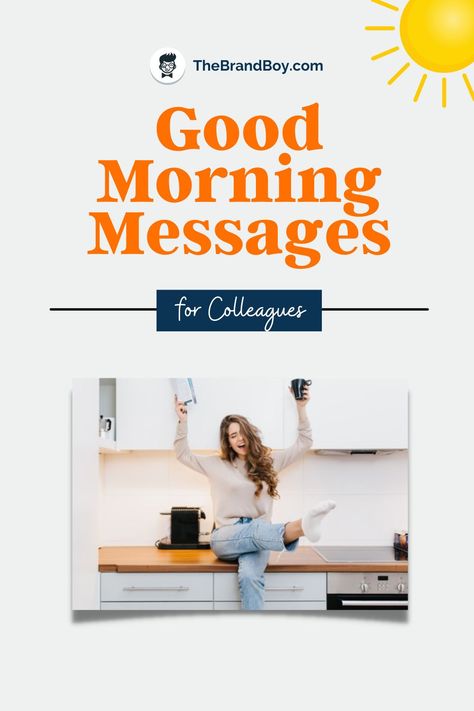 While each of us has our own ritual in the morning, but taking a time to acknowledge and greet your colleagues with a good morning text is one good gesture. #Messages #Wishes #Business #GoodMorningColleagues Best Good Morning Messages, Good Morning Text, Good Morning Massage, Morning Texts, Good Morning Texts, Whatsapp Message, Morning Work, Good Morning Messages, Morning Messages