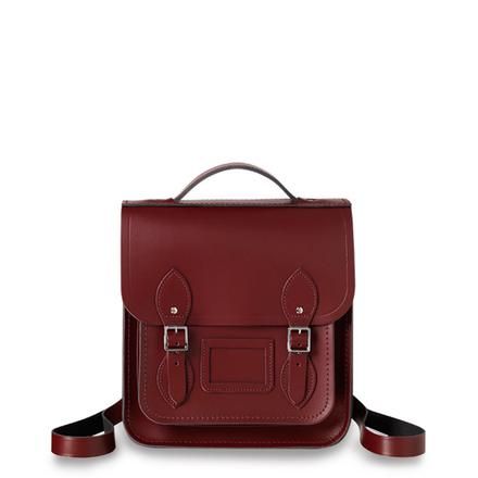 Oxblood Cambridge Satchel Women's Leather Poppy Cross Body Handbag – The Cambridge Satchel Company UK Store Black Portrait, Small Leather Backpack, Leather Handbags Handmade, Soft Leather Handbags, Red Backpack, Leather Backpacks, Leather Handbags Tote, Cambridge Satchel, Small Backpack