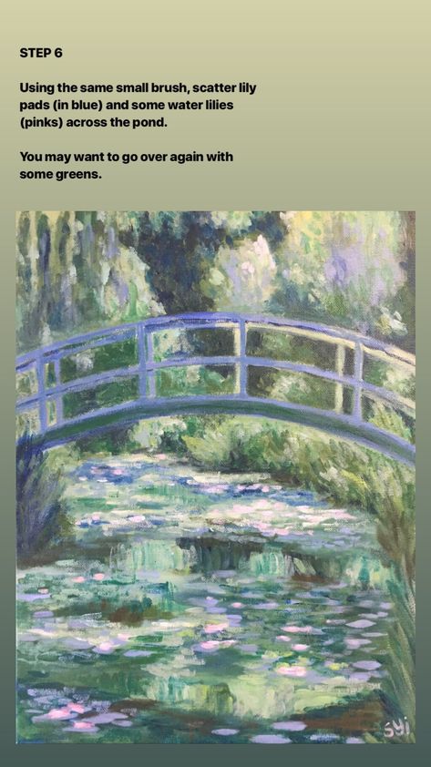 How To Paint Like Monet, Claude Monet Water Lilies Painting, Monet Lily Pads, The Water Lily Pond, Social Painting, Water Lily Pond Monet, Art Classes For Kids, French Impressionism, Artist Monet