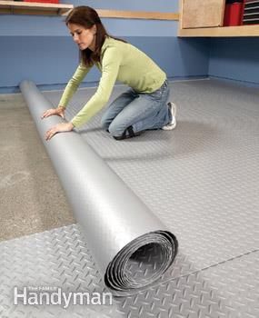 Choose the floor that's perfect for your needs and budget Inexpensive Garage Floor Ideas, Cheap Garage Floor Ideas, Diy Garage Floor Ideas, Single Garage Ideas, Garage Floor Ideas Cheap, Garage Floors Ideas, Cheap Garage Makeover, Rinnovo Garage, Vinyl Flooring Basement