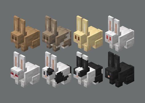 Armadillo Pen Minecraft, Minecraft Rabbit, Minecraft Animals, Minecraft Wolf, Minecraft Addons, Minecraft Images, Minecraft Farm, Easy Minecraft Houses, All Minecraft