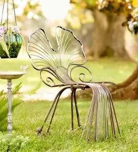 Ginkgo Leaf Outdoor Chair, in Metal | Wind and Weather Teapot Birdhouse, Metal Outdoor Chairs, Outdoor Metal Art, Water Fountains Outdoor, Bonsai Garden, Ginkgo Leaf, Outdoor Chair, Exterior Decor, Art Furniture