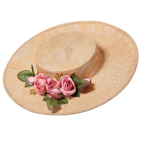 PRICES MAY VARY. Size about 32.5cm X 33.5cm X 8.5cm / 12.8'' X 13.2'' X 3.3'' One size fit most girls womens Vintage victorian hat, cotton linen flat hat, flower deco, inside hair clip closure Victorian hat girls, tea party hat for women, women's tea hat, vintage hats for women Perfect for tea party, victorian costume, beach party, garden parties, halloween cosplay costume 1920s Womens Accessories, 1950 Hats For Women, 80s Hats Women, Victorian Hats Woman, Vintage Hats For Women, 80s Hats, Tea Hat, Garden Hat, Hat With Flowers