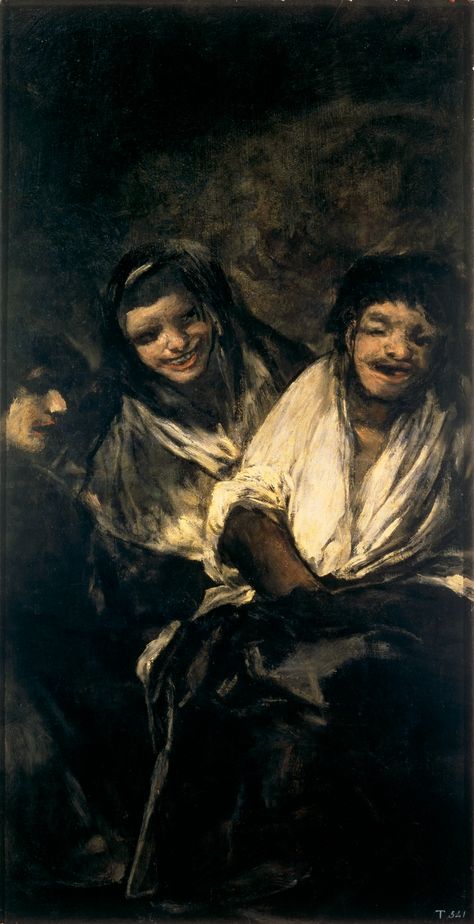 SPOTLIGHT: Francisco Goya’s Black Paintings – Termokiss Francis Goya, Goya Paintings, Scary Paintings, Istoria Artei, Women Laughing, Gallery Ideas, Francisco Goya, Spanish Painters, Art Classique