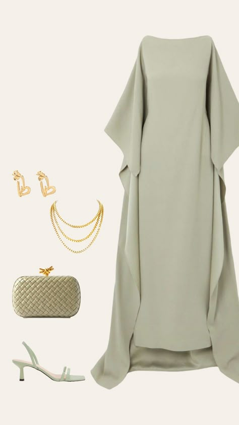 sage green outfit inspo
sage green modest outfit inspo
modest outfit inspo
outfit inspo 
green outfit inspo
elegant outfit inspo Khaleeji Abaya, Eid Outfit Ideas, Abaya Collection, Abaya Outfit, Glamouröse Outfits, Estilo Hijab, Abaya Design, Mode Hijabi, Mode Zara