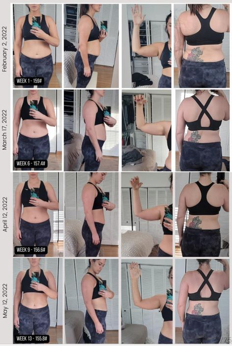 Here you can see a progress photo showing a fat loss from 160 pounds to 155 pounds. That's a solid total loss of 5 pounds. 160 Pounds, 170 Lbs, Progress Photos, 150 Pounds, Lose 5 Pounds, Progress Pictures, 5 Pounds, 10 Pounds, 4 Months