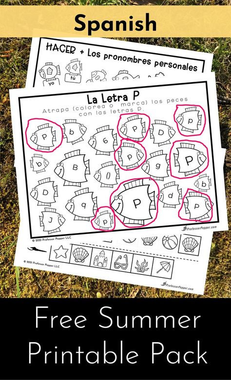 Whether you love to get outside or prefer to stay in, your learners will love this Spanish or bilingual learning printable. You pick which version works for you and your learners and settle in for lots of preschool through first-grade fun. From Spanish numbers to letter formation practice, Spanish summer vocabulary to patterns, your learners will get lots of hands-on learning. Click to get your free downloadble printable, and happy "verano" learning! Bilingual Preschool, Spanish Homeschool, Practice Spanish, Playstation Cake, Spanish Preschool, Summer Vocabulary, Bilingual Activities, Spanish Summer, Spanish Numbers