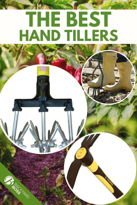 This is my favorite time of year: spring! Time to get the garden going. My best overall pick for hand tiller is the Yard Butler Twist Tiller-- it's perfectly ergonomic and durable. Check out our list to get the right hand till for your needs. Diy Tiller, Hand Tiller, Tiller Garden, Hand Cultivator, Power Tiller, Organic Living, Fruit Garden, Vegetable Gardening, Flower Box