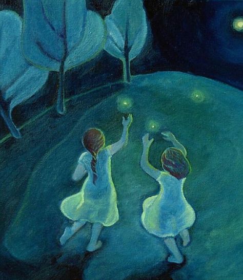 Outgrowing Friends, Summer Sisters, Catching Fireflies, Sisters Art, Art Exhibit, A Level Art, Ap Art, Ghost Stories, Autumn Activities