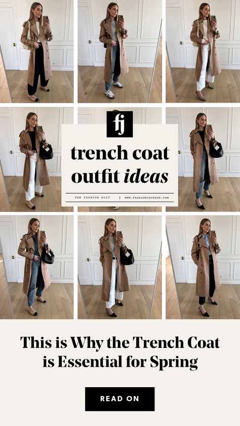 trench coat outfits Trench Coat Business Casual, Trench Coat Outfit London, Trench Spring Outfit, Rainy Trench Coat Outfit, Light Tan Trench Coat Outfit, Tan Trench Coat Outfit Fall, Fall Trench Coat Outfits Casual, Taupe Trench Coat Outfit, Beige Trench Coat Outfit Street Style