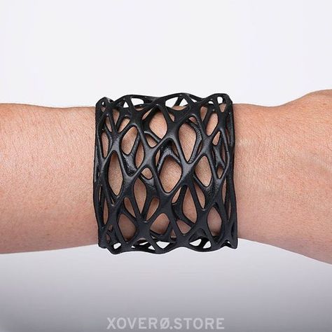 Galaxie Cuff - 3d Printed Nylon Bracelet 3d Printer Jewelry, 3d Printed Necklace, 3d Printed Ring, Nylon Bracelet, 3d Printing Fashion, 3d Printing Business, 3d Printing Art, 3d Printing Diy, 3d Jewelry