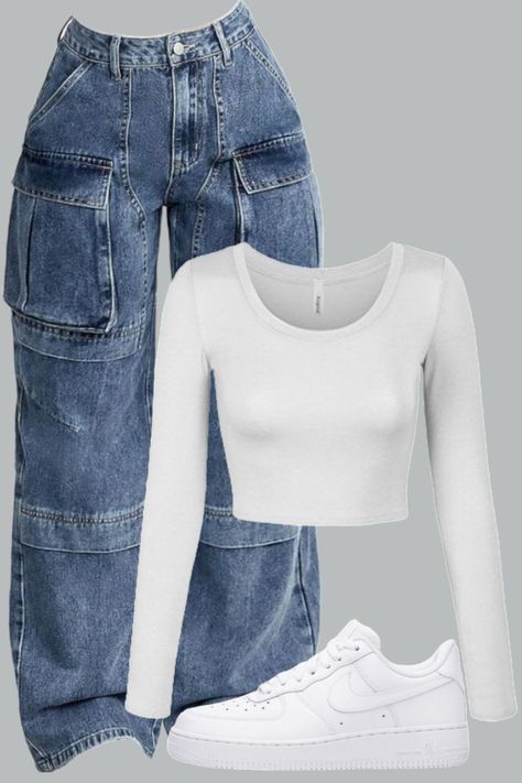 Mode Swag, Look Legging, Casual Preppy Outfits, Trendy Outfits For Teens, Casual Day Outfits, Looks Street Style, Easy Trendy Outfits, Trendy Fashion Outfits, Simple Trendy Outfits