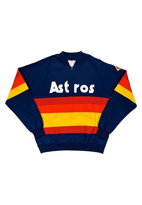 Lot Detail - 1986 Nolan Ryan Houston Astros Player Worn Warm-Up Jacket (UDA LOA) Nolan Ryan, Houston Astros, Houston