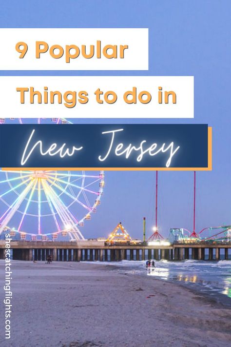 Whether you want to be in nature by the ocean, or if you’re more excited about attractions like an amusement park, you won’t have any time to be bored in NJ! Keep on reading to see some of the must-do things in New Jersey for families. Things To Do In Newark New Jersey, New Jersey Places To Visit, What To Do In New Jersey, New Jersey Vacation, Places To Visit In New Jersey, New Jersey Things To Do, Things To Do In New Jersey, New Brunswick New Jersey, Seaside Heights Nj