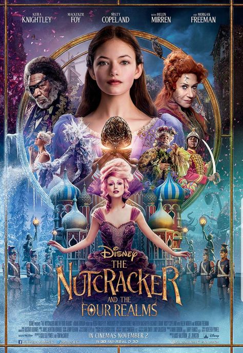 November 11, 2018 Nutcracker Movie, Disney Nutcracker, Nutcracker And The Four Realms, Tam Film, Kad Nama, جوني ديب, Mackenzie Foy, Bon Film, Ingmar Bergman