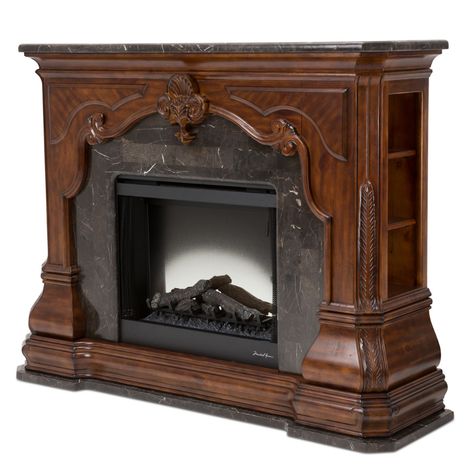 Big Lots Fireplace, Michael Amini Furniture, Fireplaces For Sale, Indoor Electric Fireplace, Fireplace Console, Electric Fireplaces, Michael Amini, Enchanted Wood, Electric Fireplace Insert