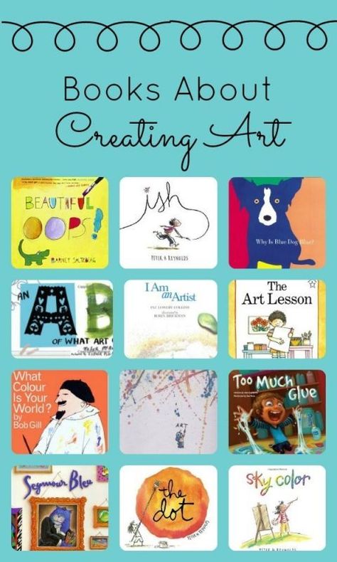 Books About Art, Art Books For Kids, Classe D'art, Learning Art, Art Curriculum, Homeschool Art, Preschool Books, Kindergarten Art, Arts Ed