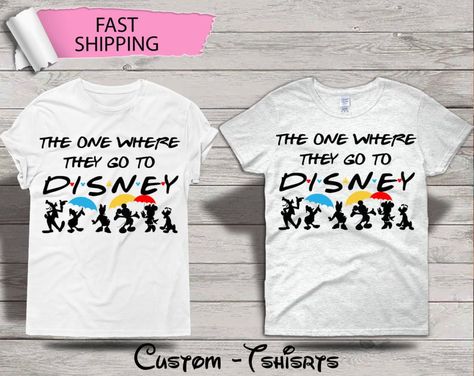 7 BEST Disney Shirts for Adults Who LOVE Park Hopping - ThemeParkHipster Best Disney Shirts, Unique Disney Shirts, Daisy Donald Duck, Disney Family Vacation Shirts, Disney Family Vacation, Disney Friends, Family Vacation Shirts, Mickey Y Minnie, The One Where