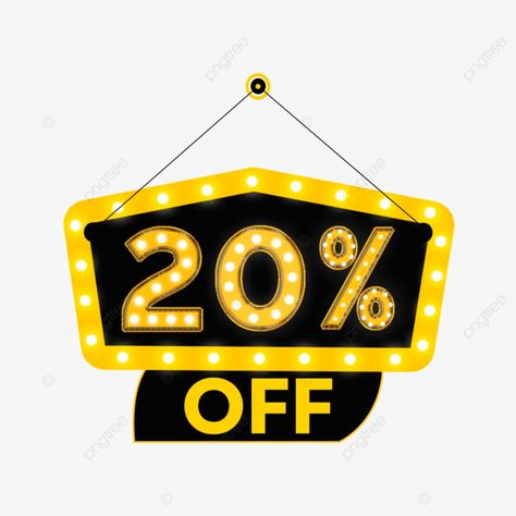 20 Off Sale Sign, 20% Off Sale Sign, 20 Percent Off, Letter Vector, Video App, New Backgrounds, For Sale Sign, Tag Design, Hang Tags