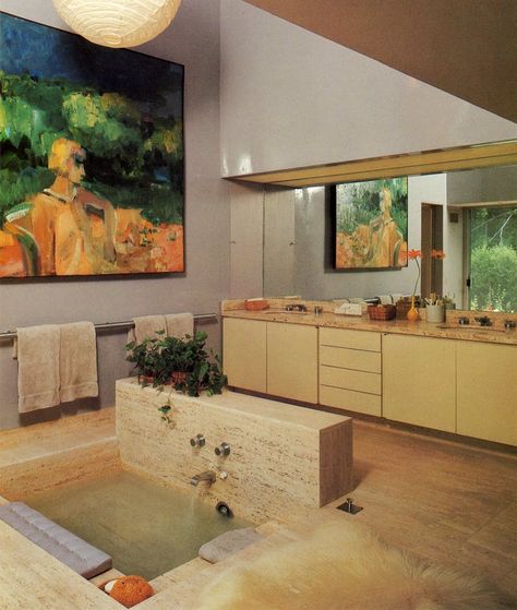 '80s Bathrooms So Good, We Hope No One Ever Remodels Them 80s Bathroom, 80’s Decor, 80s Interior Design, House Aesthetics, 80s Interior, 80s Decor, Adorable Home, Mid Century Bathroom, Retro Bathrooms