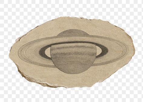 Saturn Png, Ripped Brown Paper Aesthetic, Brown Paper Aesthetic, Saturn Vintage, Dark Academia Png, Vintage Saturn, Paper Transparent, Macbook Wallpapers, Paper Aesthetic