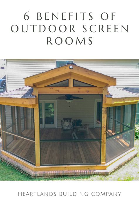 Deck Ideas With Screened In Porch, Three Season Porch Addition, How To Add A Screened In Porch, Screened In Porch Diy How To Build, Added Screened In Porch, Sunroom Addition Front Of House, Screened In Porch Design Plans, Add On Screen Porch, Large Screened Porch Designs